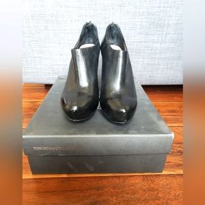 Vince Camuto Real Leather High Heel Jerrell Bootie